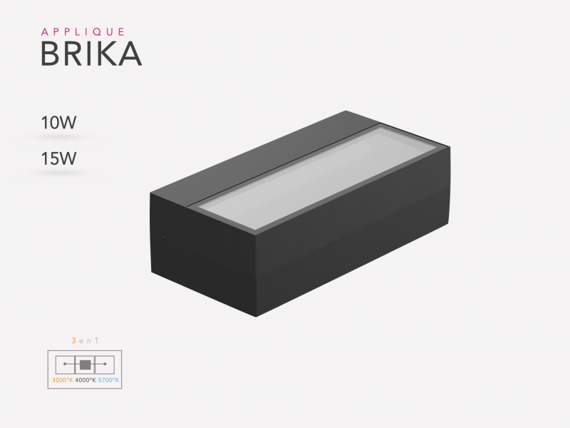 Image de presentation de la BRIKA LED Lumin&sens