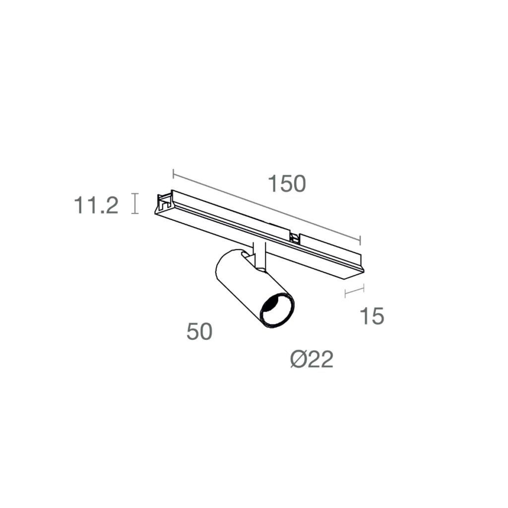 Schéma du produitPROJECTEUR 3W