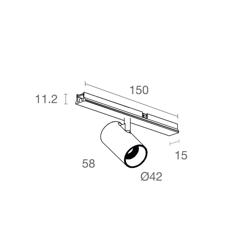 Schéma du produitPROJECTEUR 7W